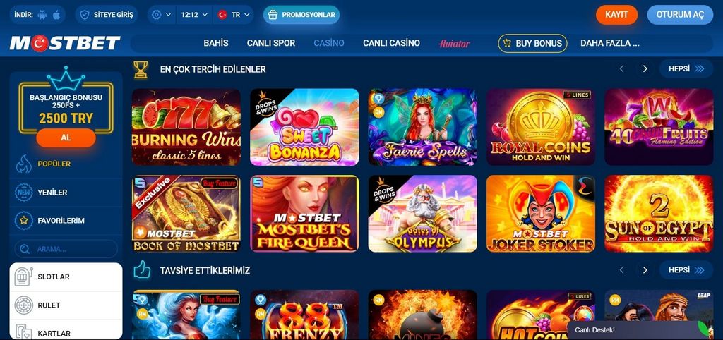 MOSTBET ONLINE CASINO ilə həzz almağa necə nail olmaq olar